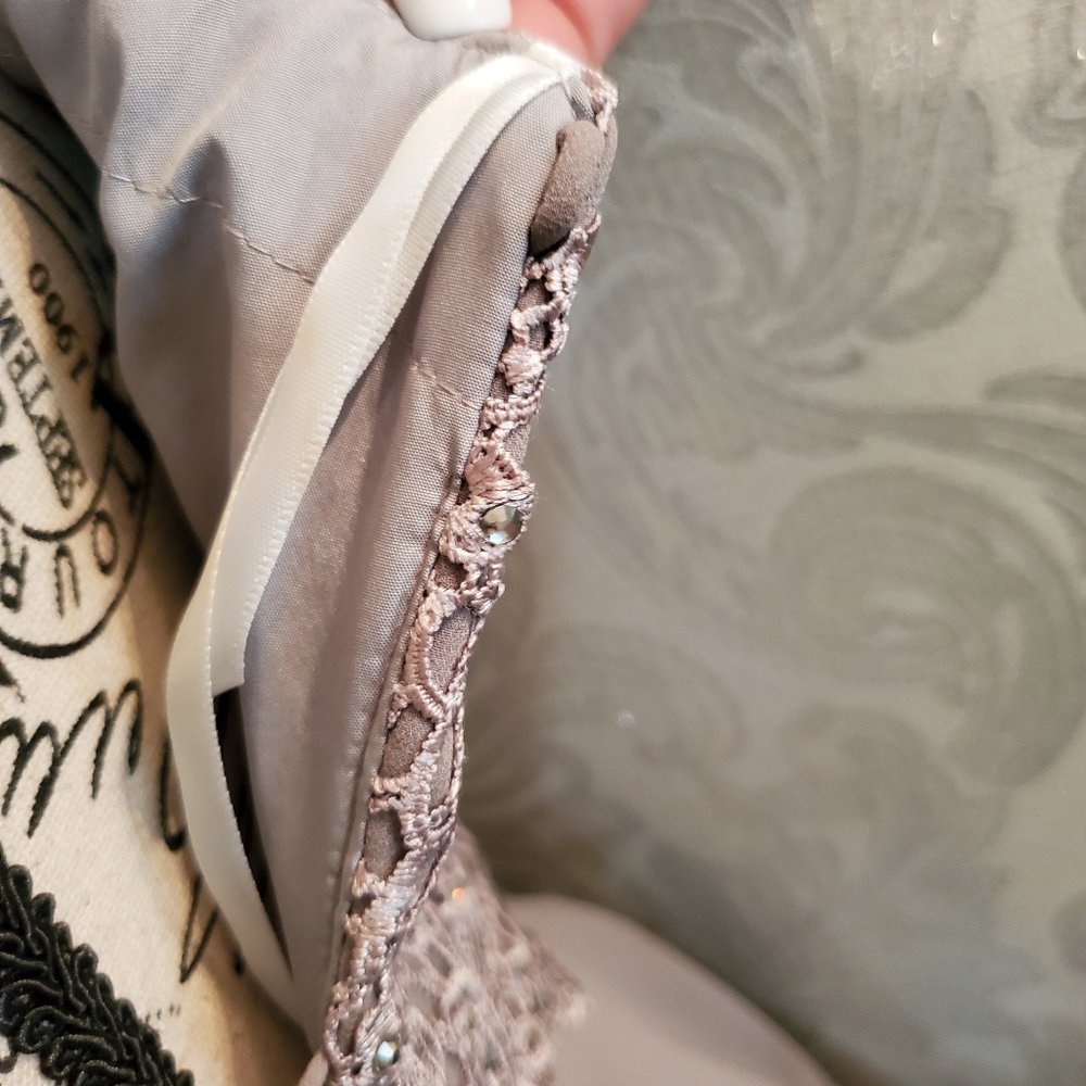 ALYCE Paris NWT Hand Beaded Gown - Picture 9 of 16